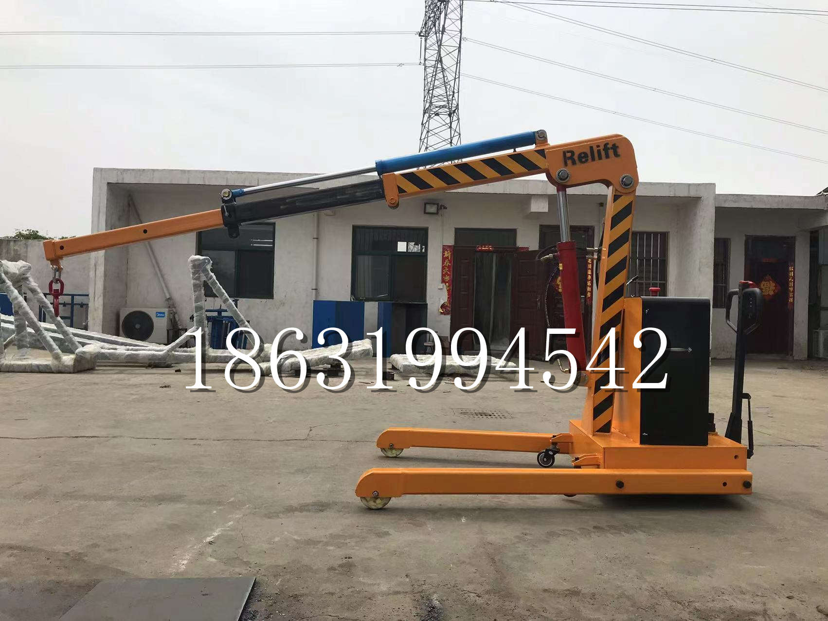 伊通满族自治县久征定做3吨三轮随车吊 农用园林绿化移树吊 平板工程用小吊机